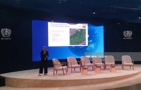 UN-Habitat representative: We are carrying out coordination work with numerous partners