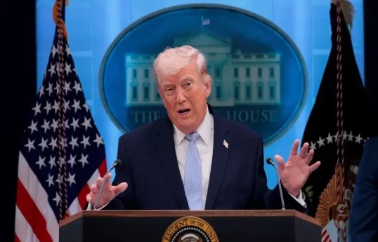 US President Donald Trump