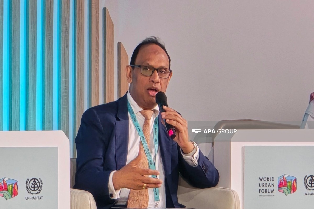 Srinivas Sampath, Director for Water and Urban Development at the Asian Development Bank (ADB)