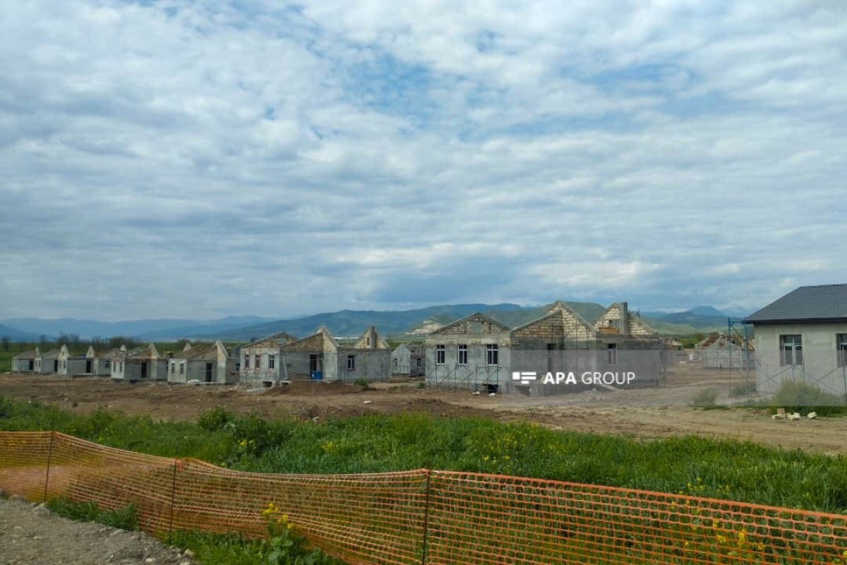 Aghdam’s Bash Garvand and Eyvazkhanbeyli villages are being rapidly rebuilt - PHOTO 