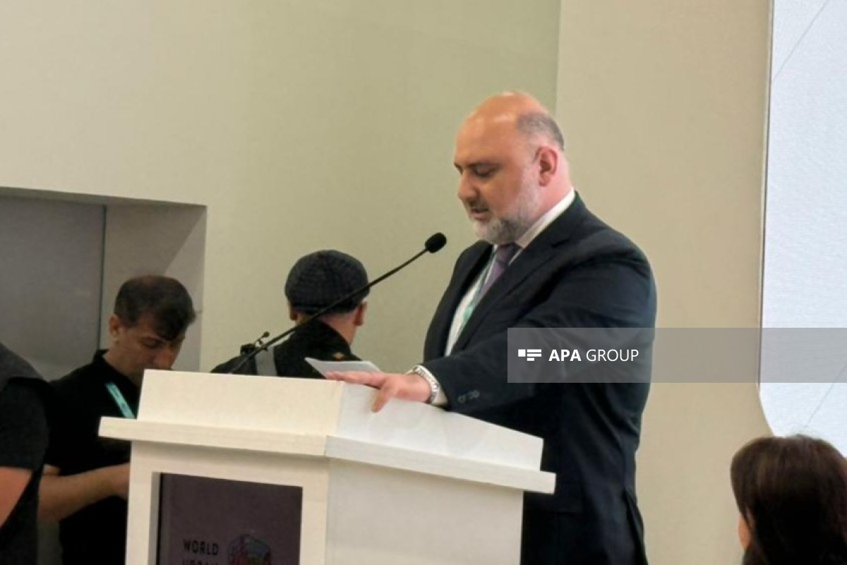 Riyad Gasimov, head of the Main Department of Architecture and Urban Planning of Baku under the State Committee on Urban Planning and Architecture