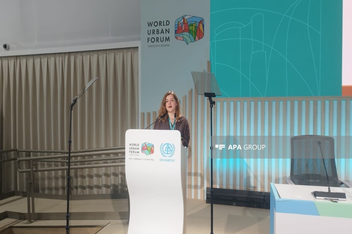 Laura Puttkammer, a journalist representing the “Urban Solutions Journal”