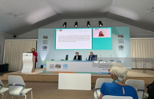 Problems related to restoration of cultural heritage in Damascus discussed at WUF13
