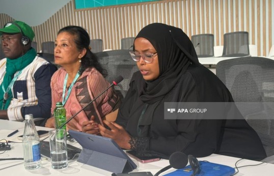 Somali representative: Six months of the year we face drought, the other six months floods