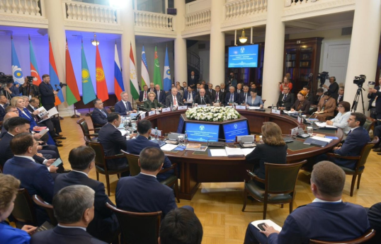 Speaker of Azerbaijani Parliament addresses meeting of IPA CIS Council
