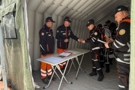 MES employees participate in Türkiye-Azerbaijan-Georgia SAR exercise