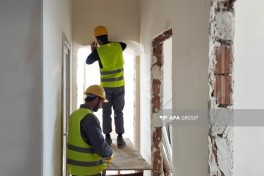 Aghdam’s Bash Garvand and Eyvazkhanbeyli villages are being rapidly rebuilt - PHOTO 