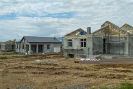 Aghdam’s Bash Garvand and Eyvazkhanbeyli villages are being rapidly rebuilt - PHOTO 