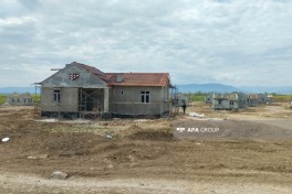 Aghdam’s Bash Garvand and Eyvazkhanbeyli villages are being rapidly rebuilt - PHOTO 