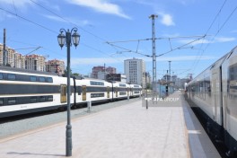 Baku–Tbilisi train has a passenger capacity of 118 people - PHOTO 