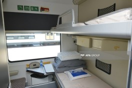 Baku–Tbilisi train has a passenger capacity of 118 people - PHOTO 