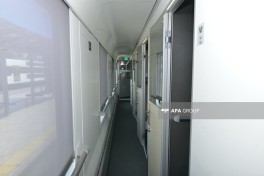 Baku–Tbilisi train has a passenger capacity of 118 people - PHOTO 