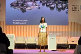 Video reflecting calls of island states screened at WUF13 - VIDEO 