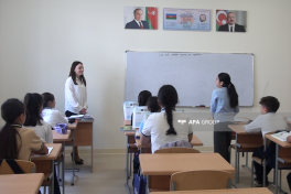 Director: Leading the first school in liberated Aghdam is both a responsibility and a source of pride - PHOTO 