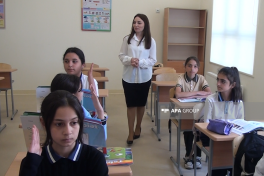 Director: Leading the first school in liberated Aghdam is both a responsibility and a source of pride - PHOTO 