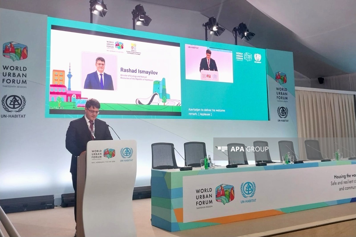 Minister of Ecology and Natural Resources Rashad Ismayilov