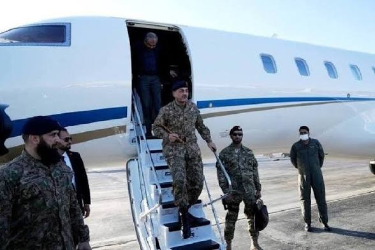 Pakistan army chief travels to Tehran