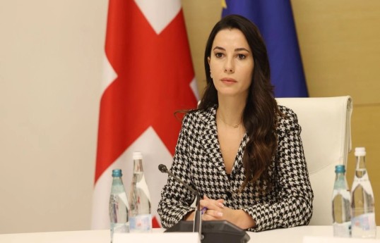 Georgian Minister of Economy and Sustainable Development Mariam Kvrivishvili