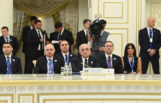 PM Asadov informs CIS heads of government about WUF13 and reconstruction efforts in Karabakh