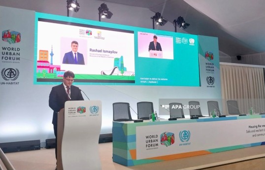 Minister of Ecology and Natural Resources Rashad Ismayilov