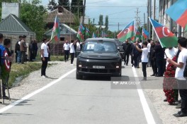 Remains of missing First Karabakh War martyr Rashadat Piriyev laid to rest in Barda district - UPDATED  - PHOTO 