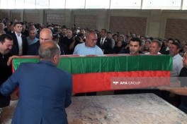 Remains of missing First Karabakh War martyr Rashadat Piriyev laid to rest in Barda district - UPDATED  - PHOTO 