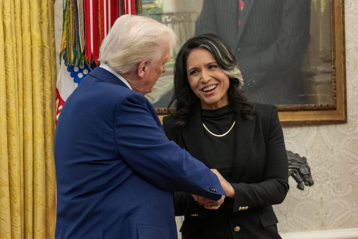Trump confirmed that Gabbard is stepping down as Director of National Intelligence
