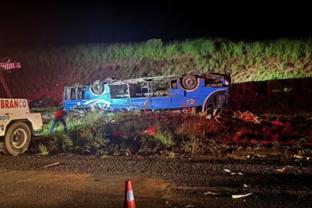 Eight people died in bus-truck accident in Brazil