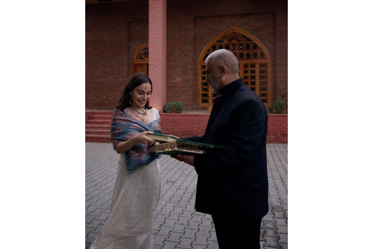 Leyla Aliyeva visits Juma Mosque in Masalli district