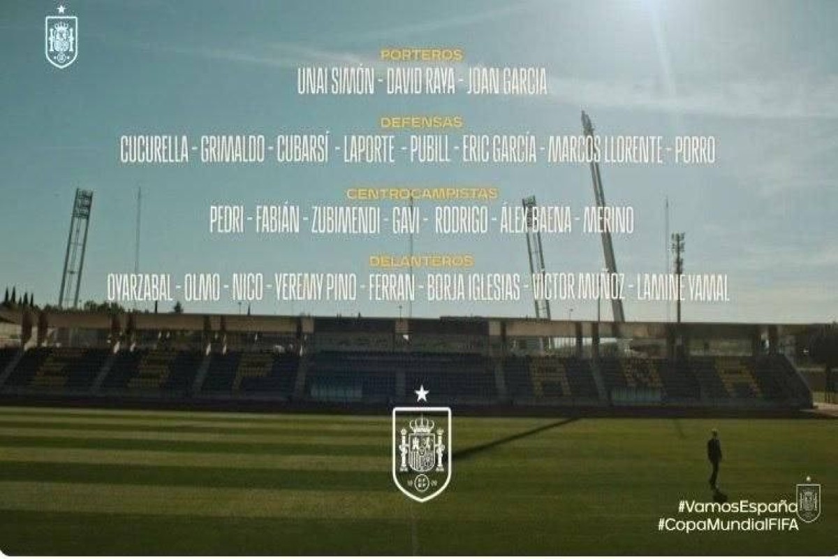 Spain name World Cup squad with no players from a LaLiga giant