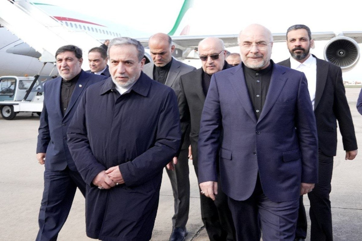 Foreign Minister Abbas Araghchi, Parliament Speaker Mohammad Bagher Ghalibaf