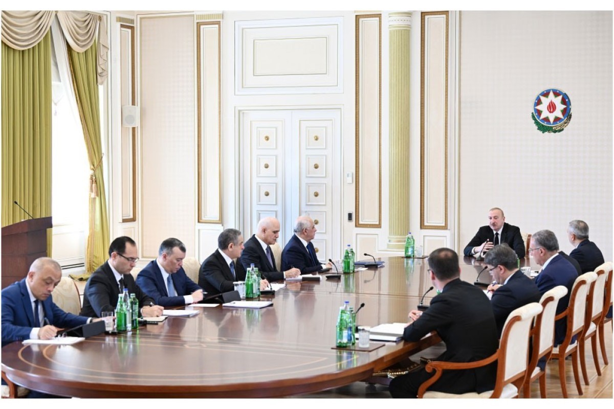 Azerbaijani President: We must achieve 100 percent self-sufficiency in meat, milk, and poultry