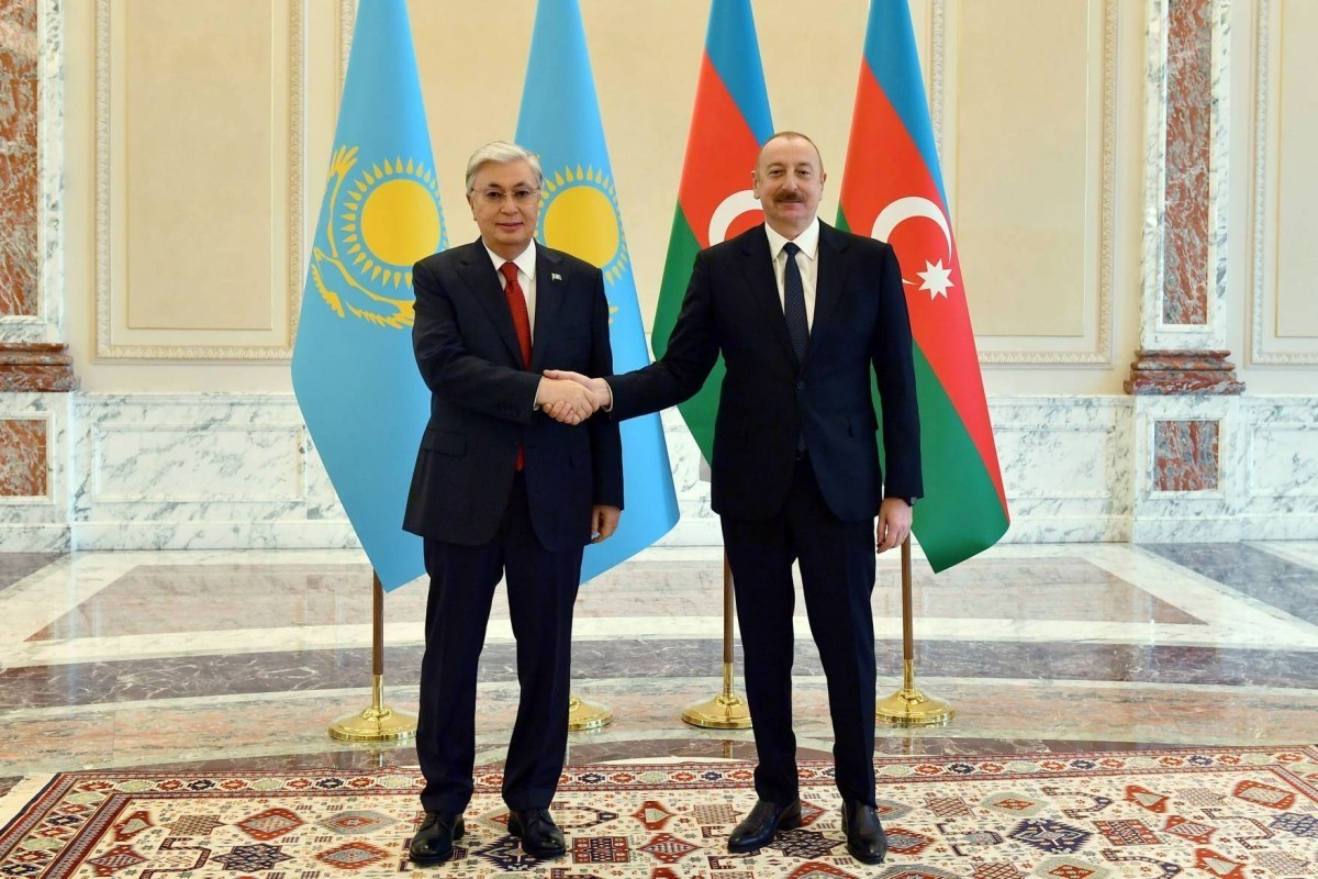 Kassym-Jomart Tokayev congratulates President Ilham Aliyev