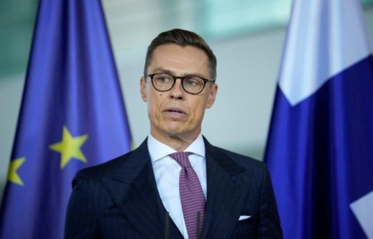 Finnish President Alexander Stubb