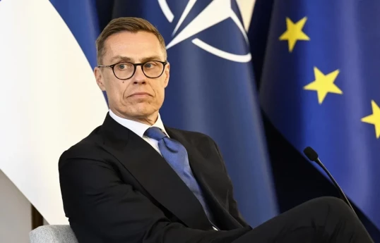 Finnish President Alexander Stubb