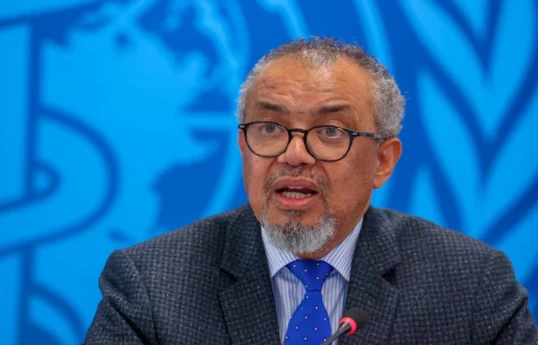 Director-General of the World Health Organization (WHO) Tedros Adhanom Ghebreyesus