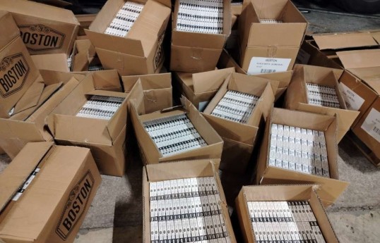 Cigarettes worth AZN 1.5 mln found in truck arriving from Türkiye-PHOTO 