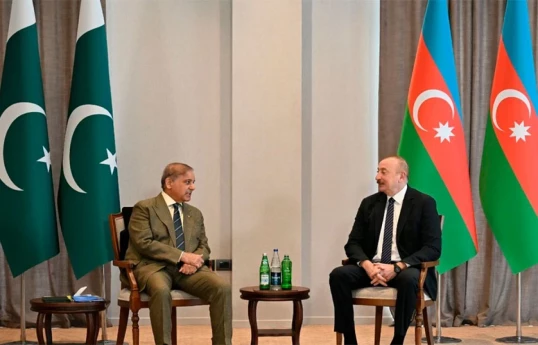 Azerbaijani President sends condolence letter to Shehbaz Sharif