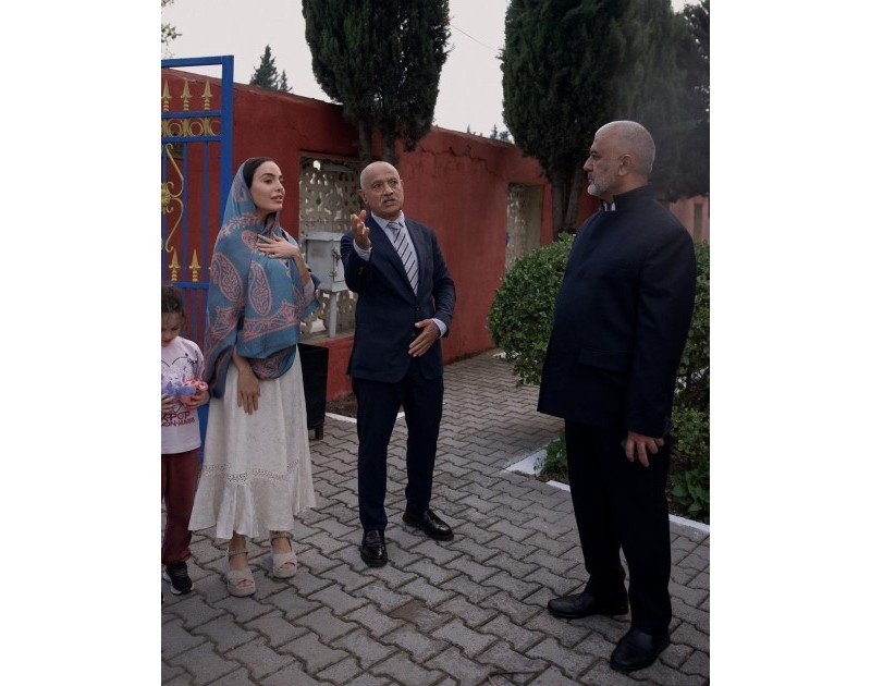 Leyla Aliyeva visits Juma Mosque in Masalli district