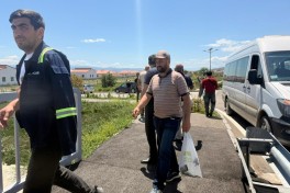 Azerbaijan relocates former IDPs to Shukurbeyli village in Jabrayil district, families receive house keys - UPDATED - 1  - PHOTO 