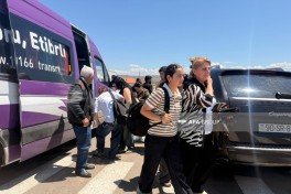Azerbaijan relocates former IDPs to Shukurbeyli village in Jabrayil district, families receive house keys - UPDATED - 1  - PHOTO 