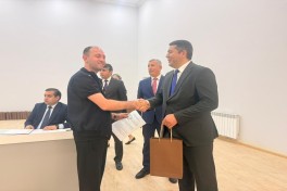 Azerbaijan relocates former IDPs to Shukurbeyli village in Jabrayil district, families receive house keys - UPDATED - 1  - PHOTO 