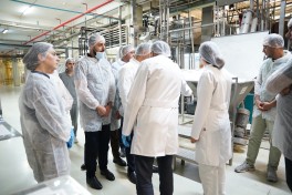 Media representatives visit “Ulduz” factory promoting “Made in Azerbaijan” brand worldwide - PHOTO 
