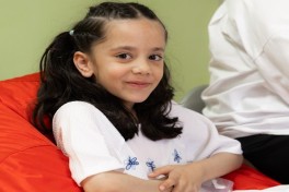 Leyla Aliyeva and Arzu Aliyeva visit orphanage in Lankaran