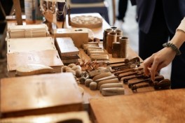 Leyla Aliyeva and Arzu Aliyeva explore creative work of local craftsman during Lankaran visit