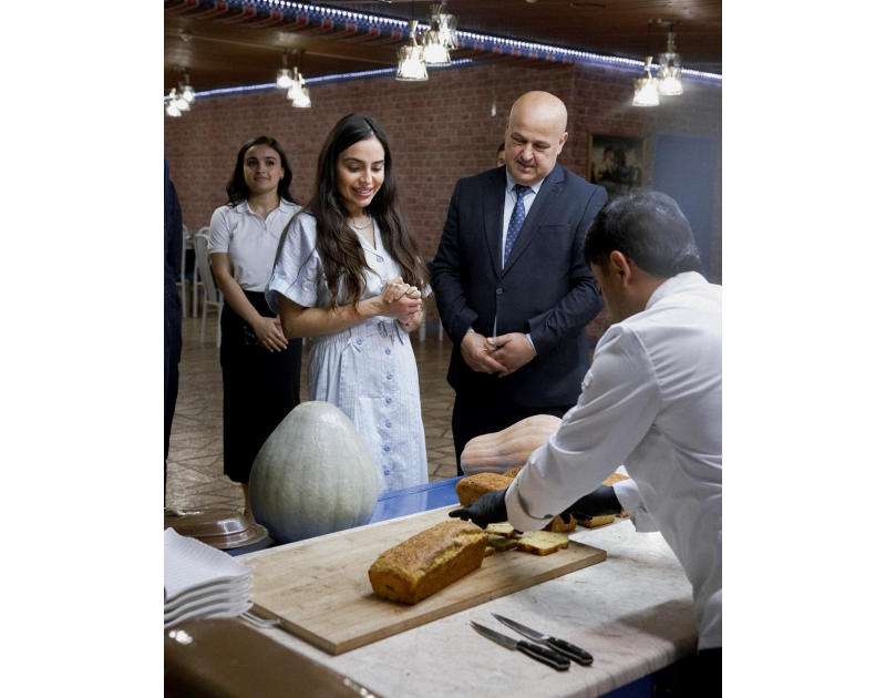 Leyla Aliyeva visits "Yashil Chay" farm in Lankaran