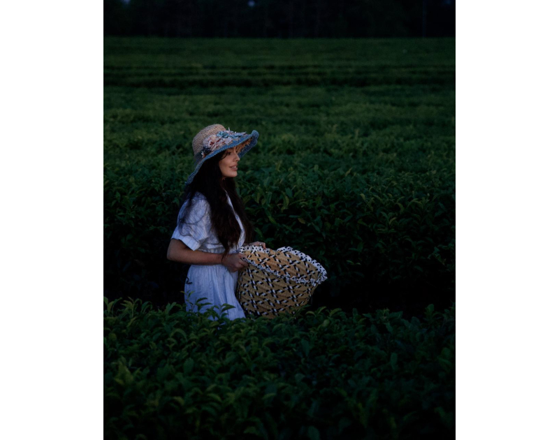 Leyla Aliyeva visits "Yashil Chay" farm in Lankaran