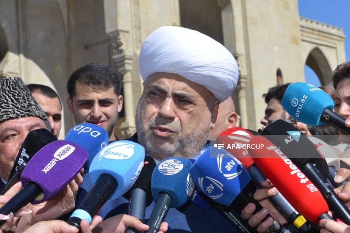 Chairman of the Caucasus Muslims Office, Sheikh-ul-Islam Allahshukur Pashazade