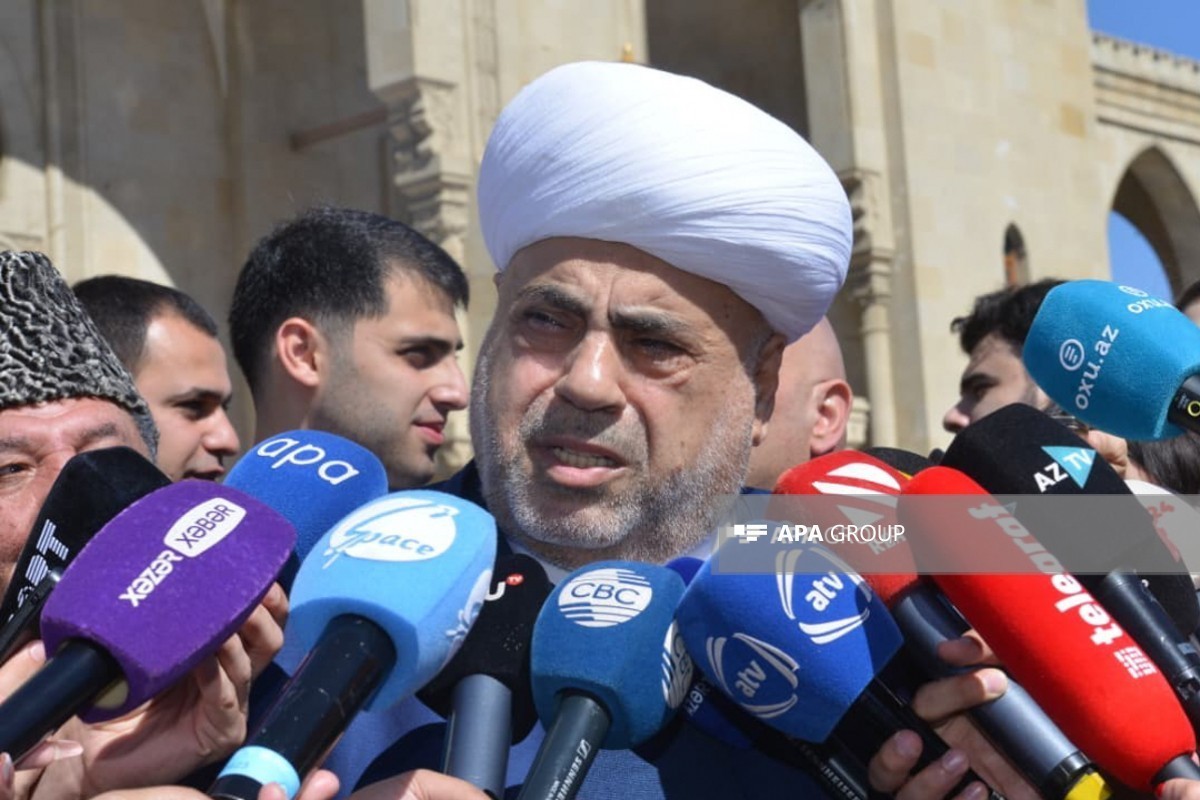Chairman of the Caucasus Muslims Office, Sheikh-ul-Islam Allahshukur Pashazade