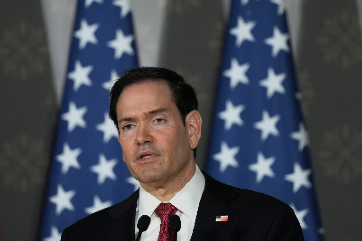 US Secretary of State Marco Rubio